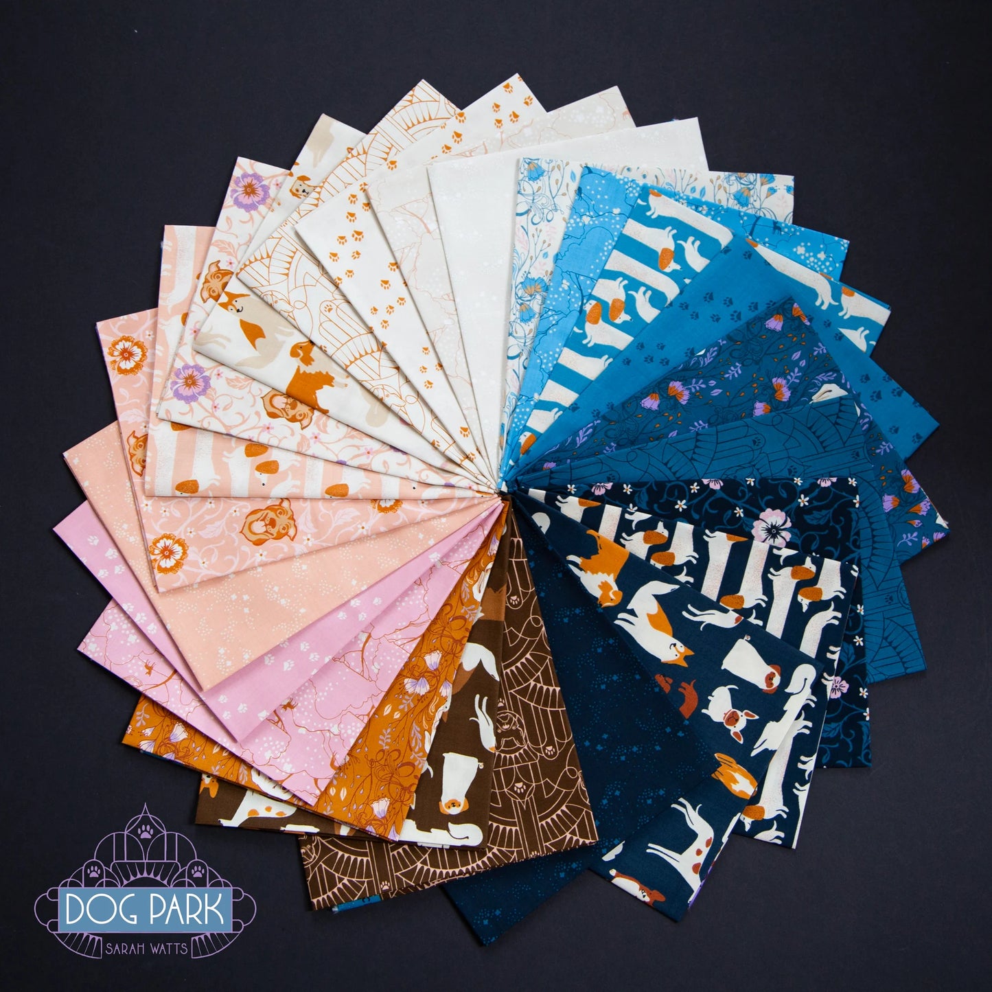 Dog Park Fat Quarter Bundle