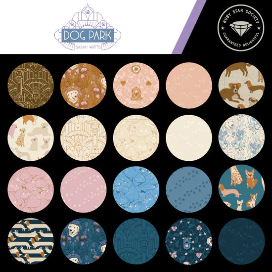 Dog Park Fat Quarter Bundle