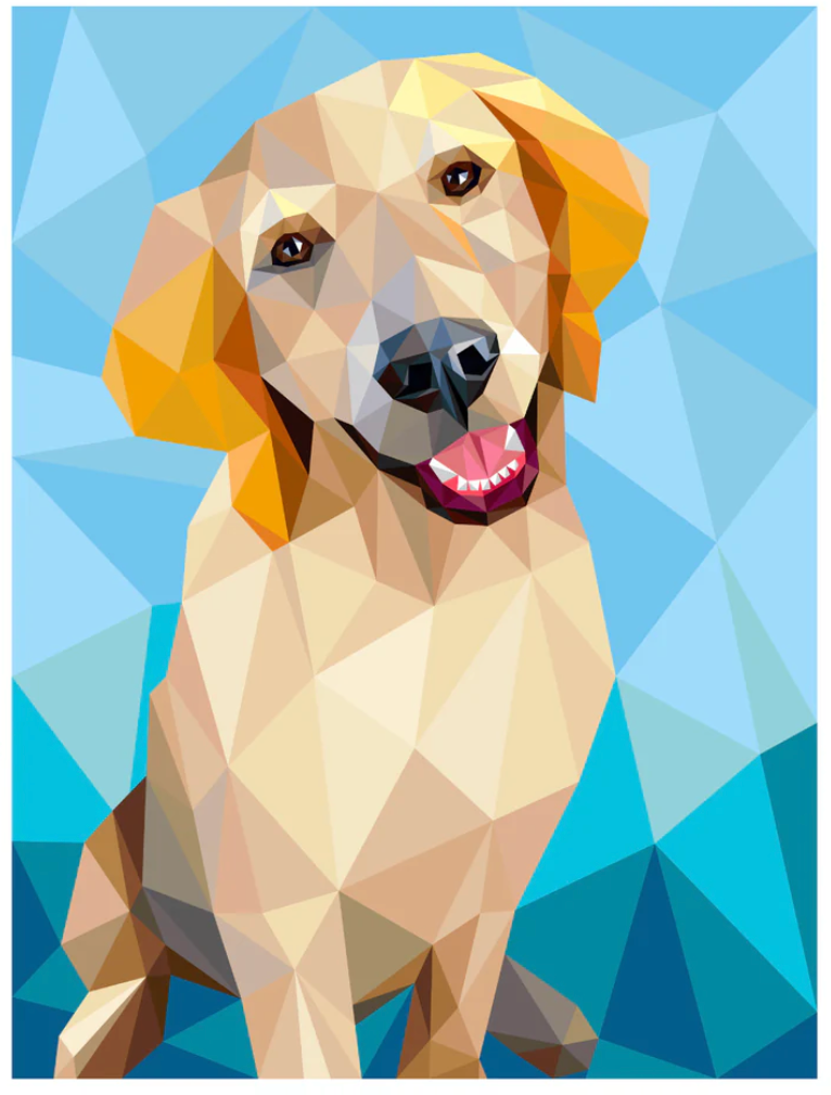 Everest The Golden Retriever Panel