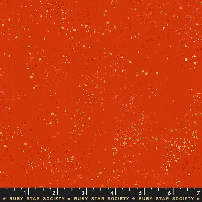 Speckled - Warm Red