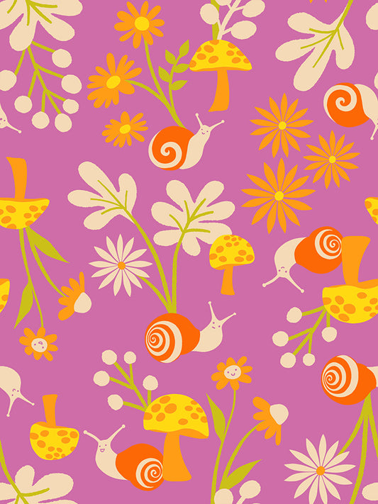Animal Animal - Snail Garden - Heliotrope