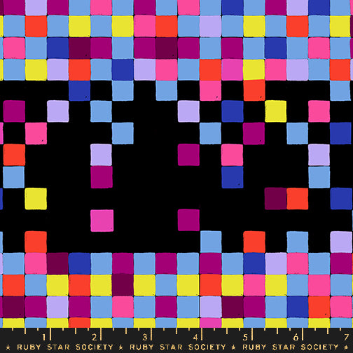 Glow Garden - Pixels - Black