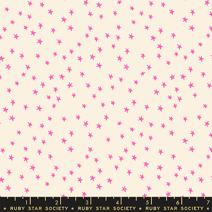 Starry - Neon Pink (small stars)