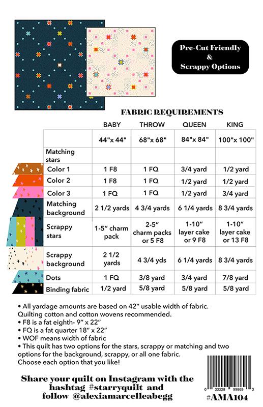 Starry Quilt Pattern