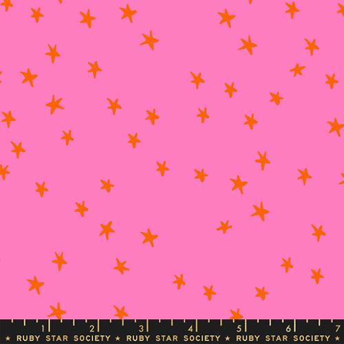 Starry - 108" Wide Back - Vivid Pink