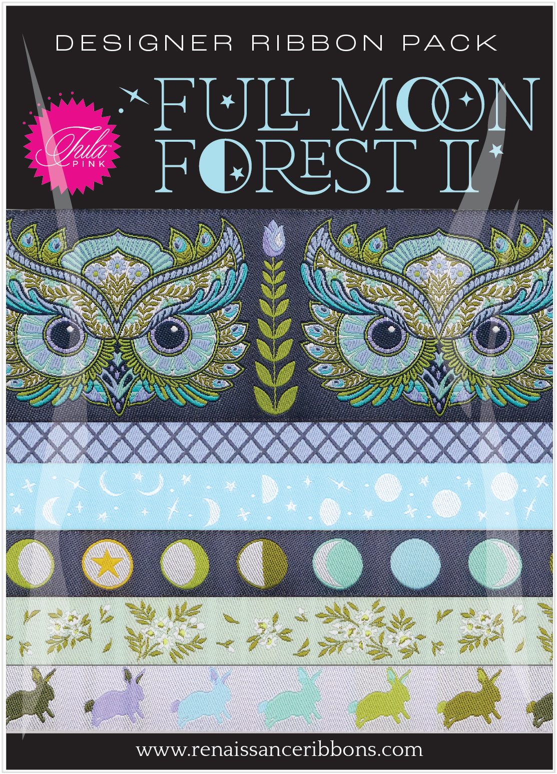 Tula Pink - Full Moon Forest II - Designer Pack Starlight