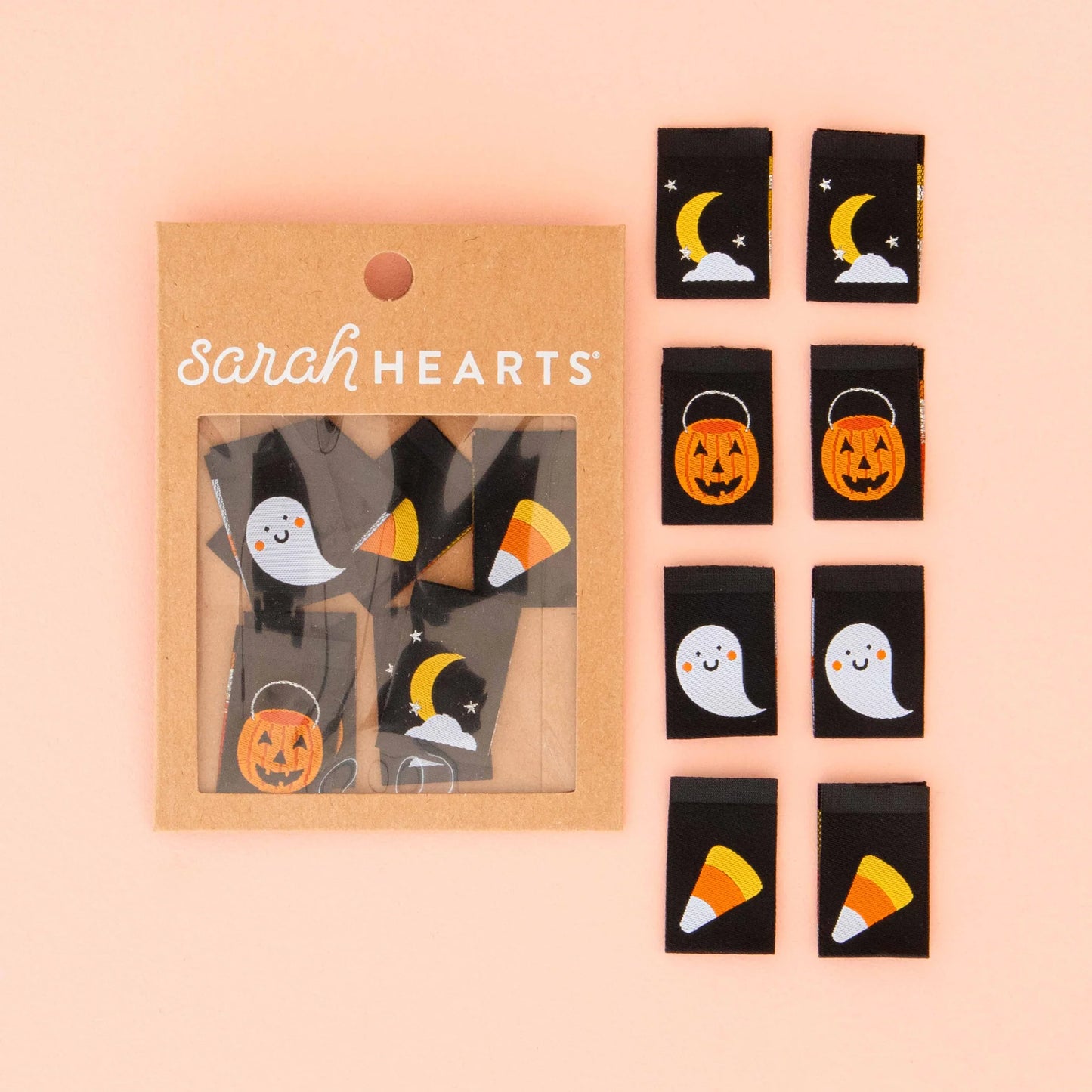 Halloween Icons Woven Labels