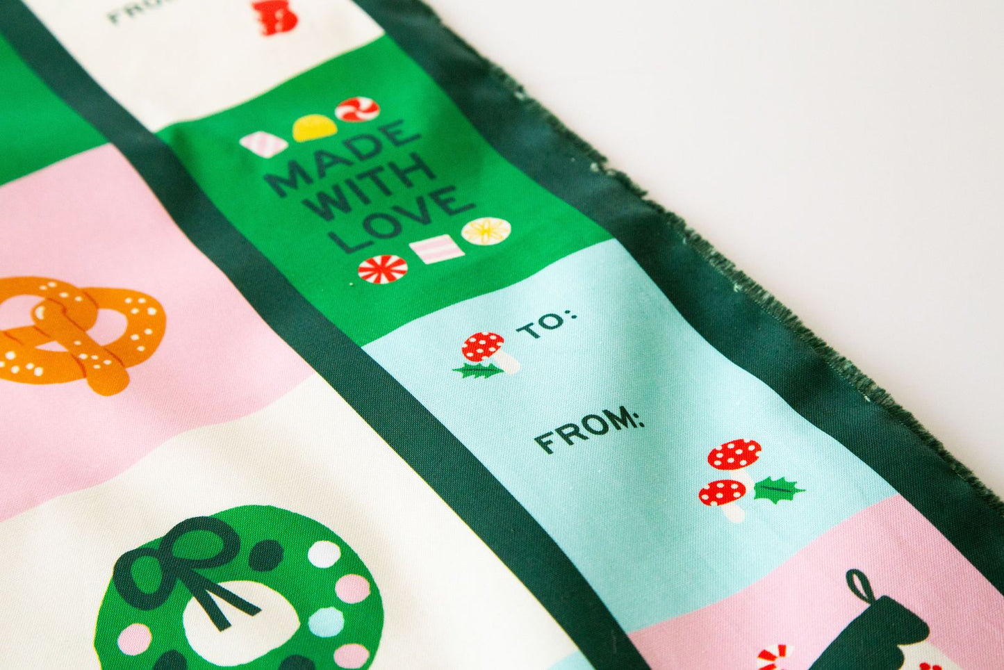 Merry Happy - Panel - Verdant