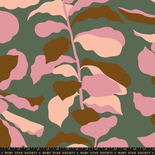 Calathea - 108" Wide Back - Flddleleaf in Juniper