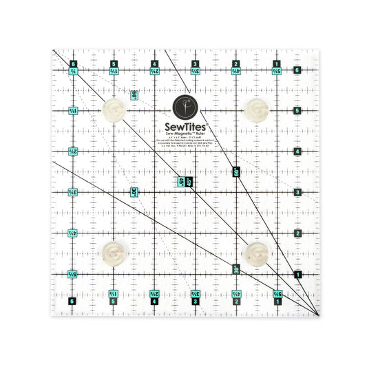 Sew Magnetic 6.5" x 6.5" Ruler