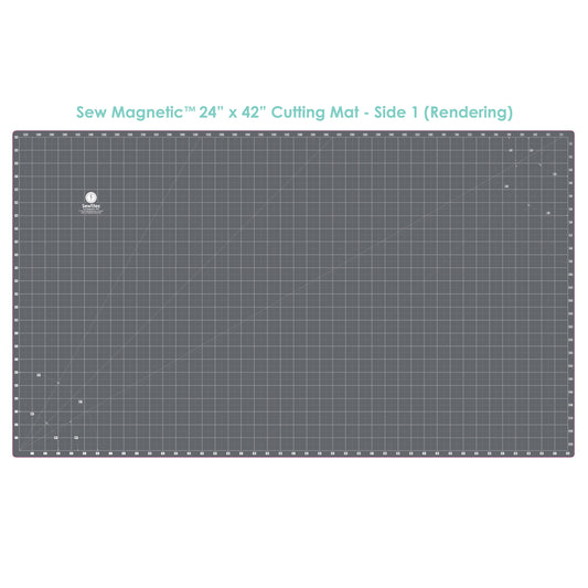 PRE-ORDER: Sew Magnetic 24" x 42" Self-Healing Cutting Mat