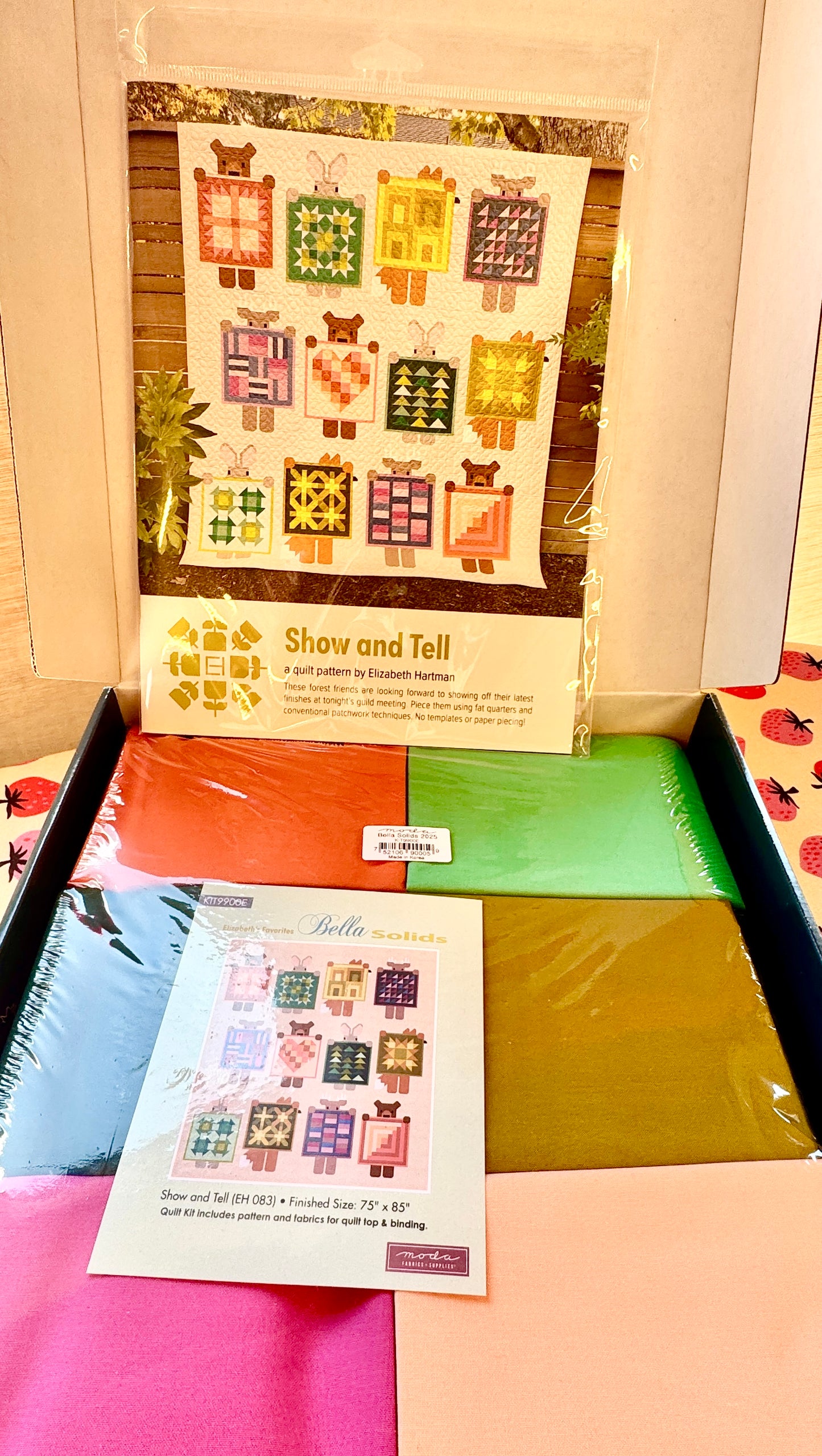Show and Tell by Elizabeth Hartman - Boxed Kit