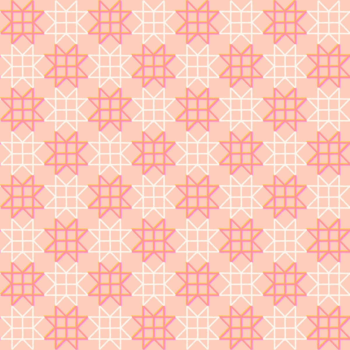 Paper Cuts 2 - Paper Star - Peach Puff