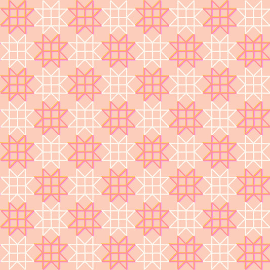 Paper Cuts 2 - Paper Star - Peach Puff