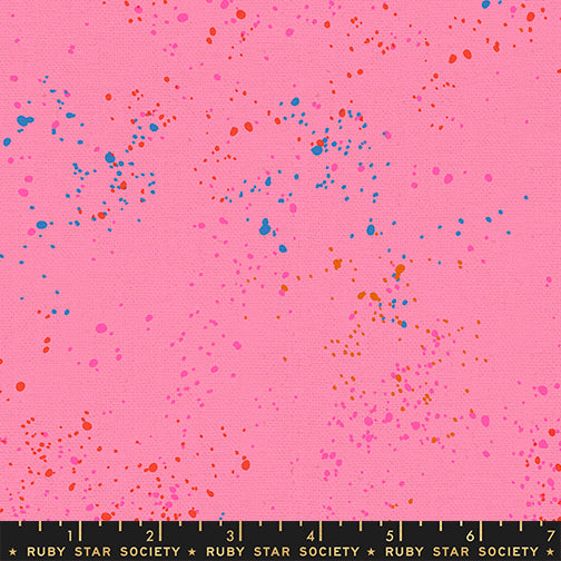 Speckled Canvas - Flamingo