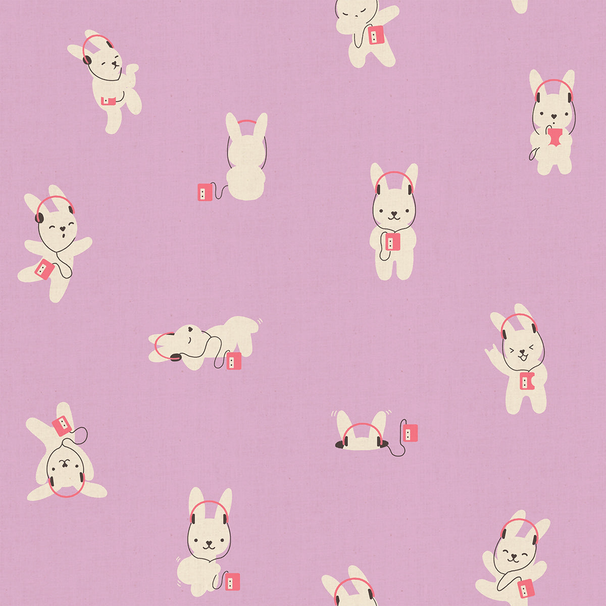 LoFi Linens - Rabbeats - Wisteria  **PRE-ORDER**