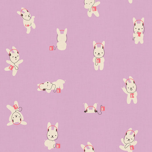 LoFi Linens - Rabbeats - Wisteria  **PRE-ORDER**