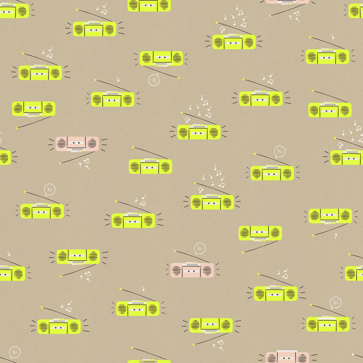 LoFi Linens - Boom - Khaki  **PRE-ORDER**