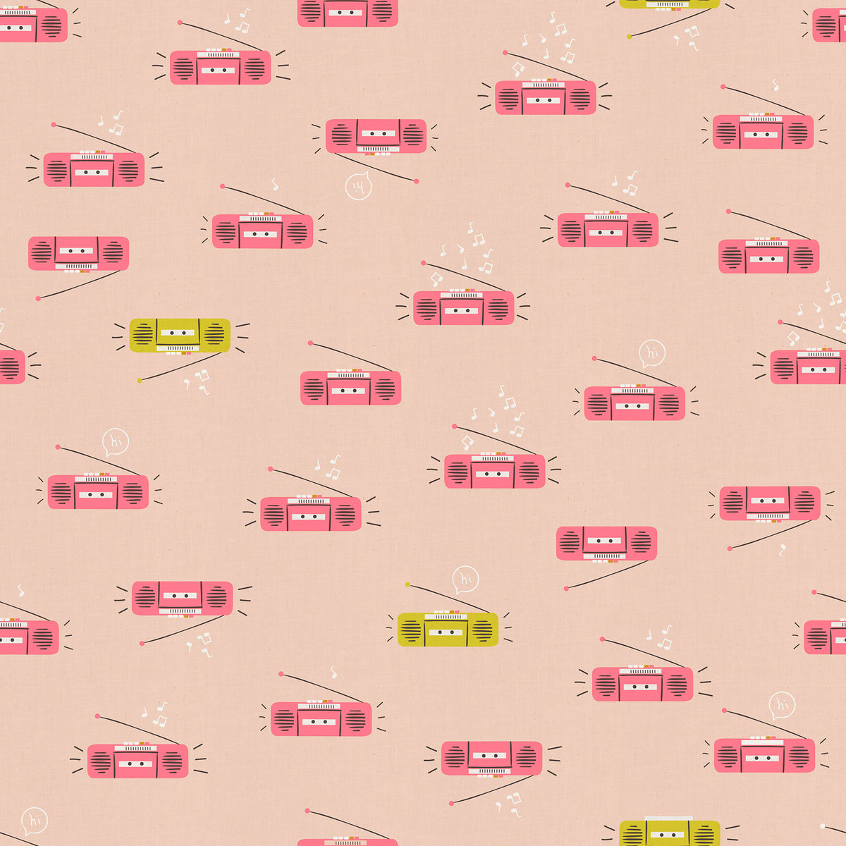 LoFi Linens - Boom - Peach Blossom  **PRE-ORDER**