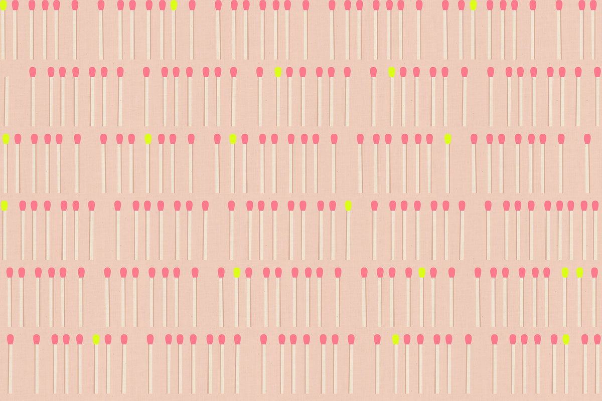LoFi Linens - Meet Your Match - Peach Blossom  **PRE-ORDER**