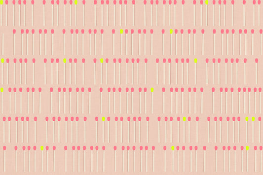 LoFi Linens - Meet Your Match - Peach Blossom  **PRE-ORDER**