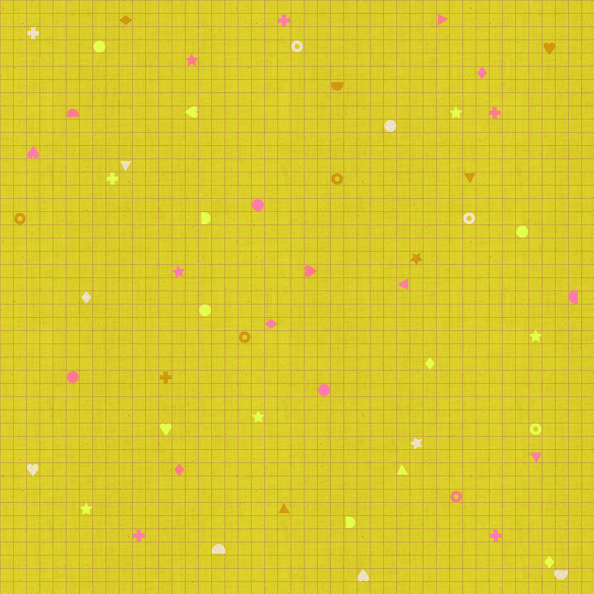 LoFi Linens - Power Grid - Citron **PRE-ORDER**