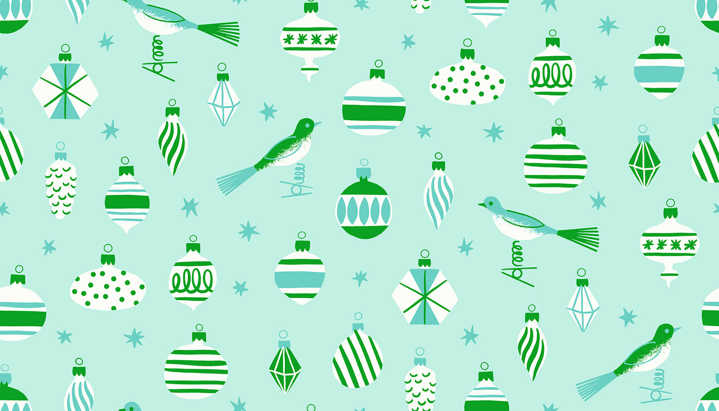 Merry Happy - Baubles - Mint