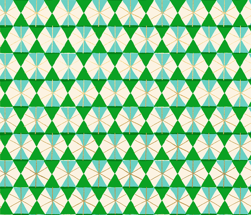Merry Happy - Happy Hexie - Verdant