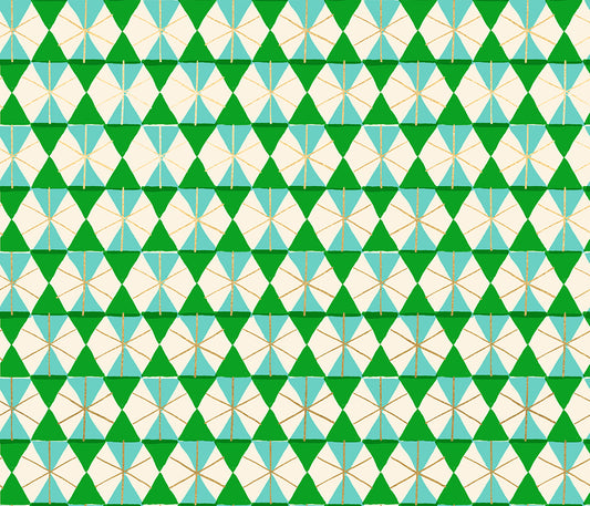 Merry Happy - Happy Hexie - Verdant
