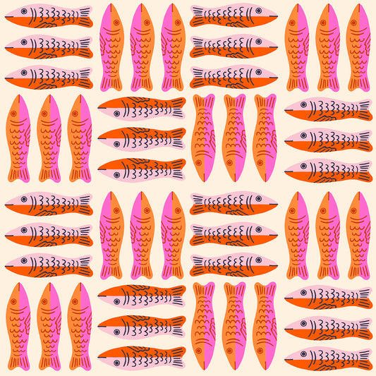 Oh Lucky Lucky - Sardines - Pink