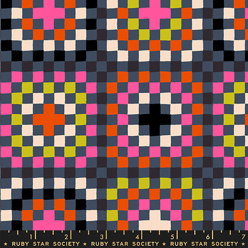 Catnap - Granny Square RAYON - Black