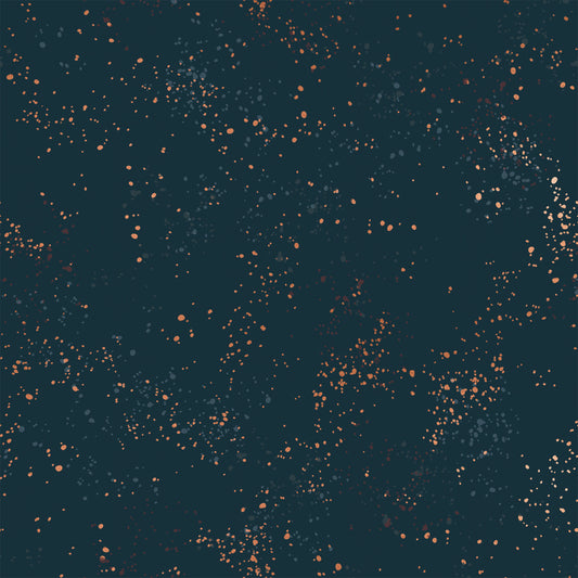 Speckled - Teal Navy