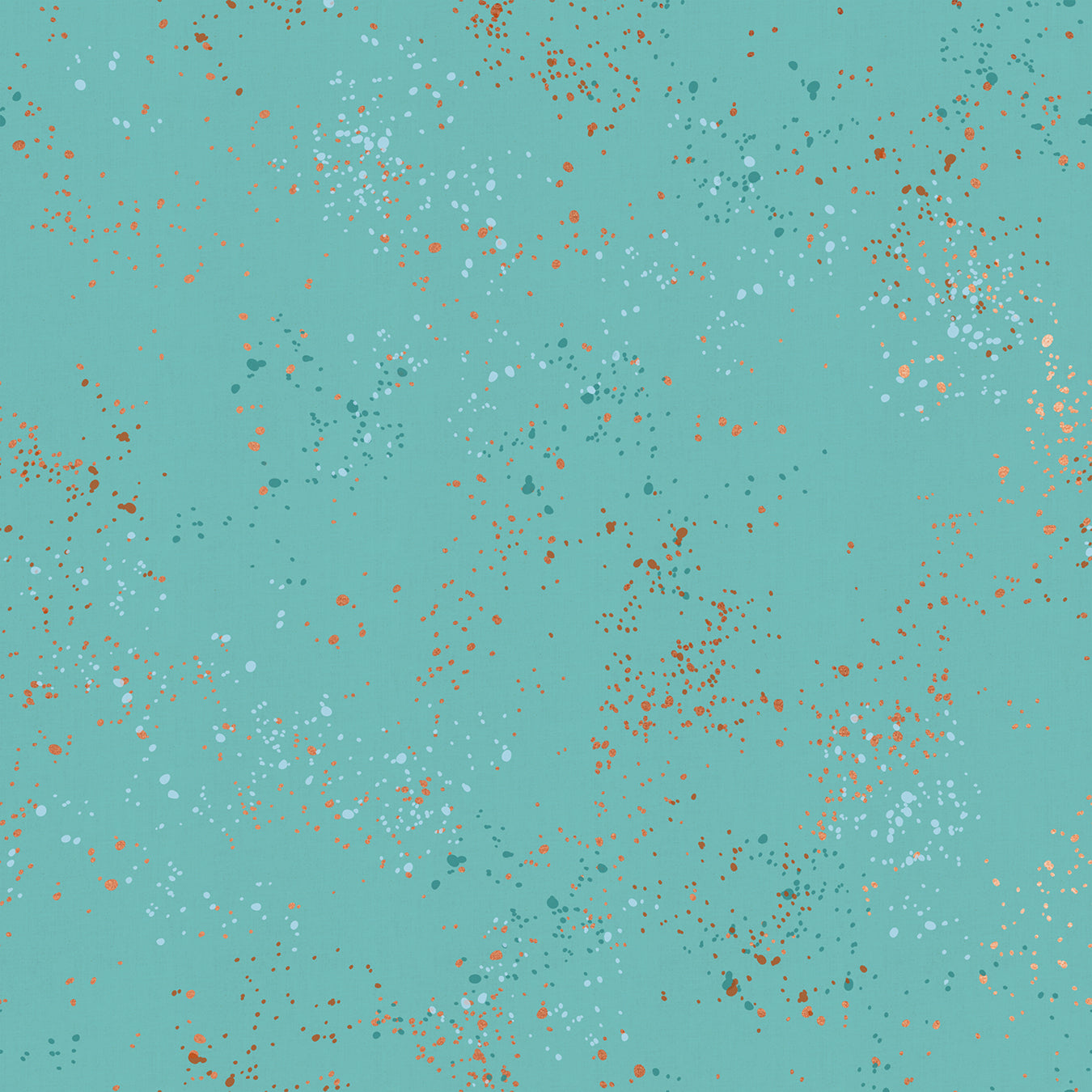 Speckled - Metallic Turquoise