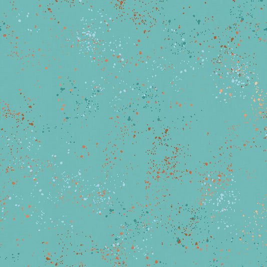 Speckled - Metallic Turquoise