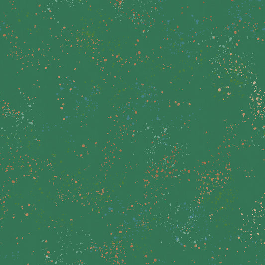 Speckled - Metallic Emerald Green