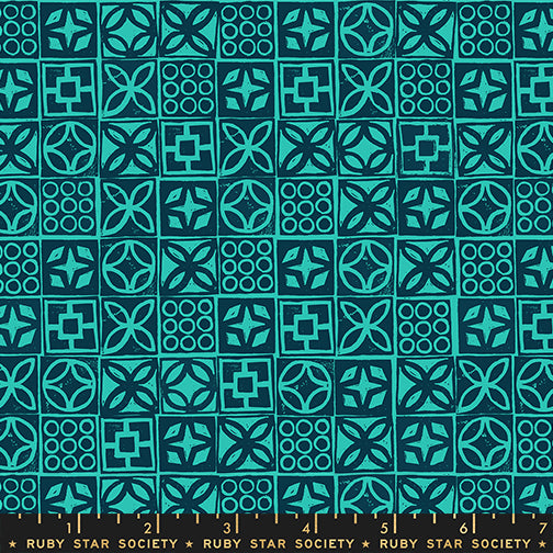 Poolside Too - Architectural Blocks - Peacock