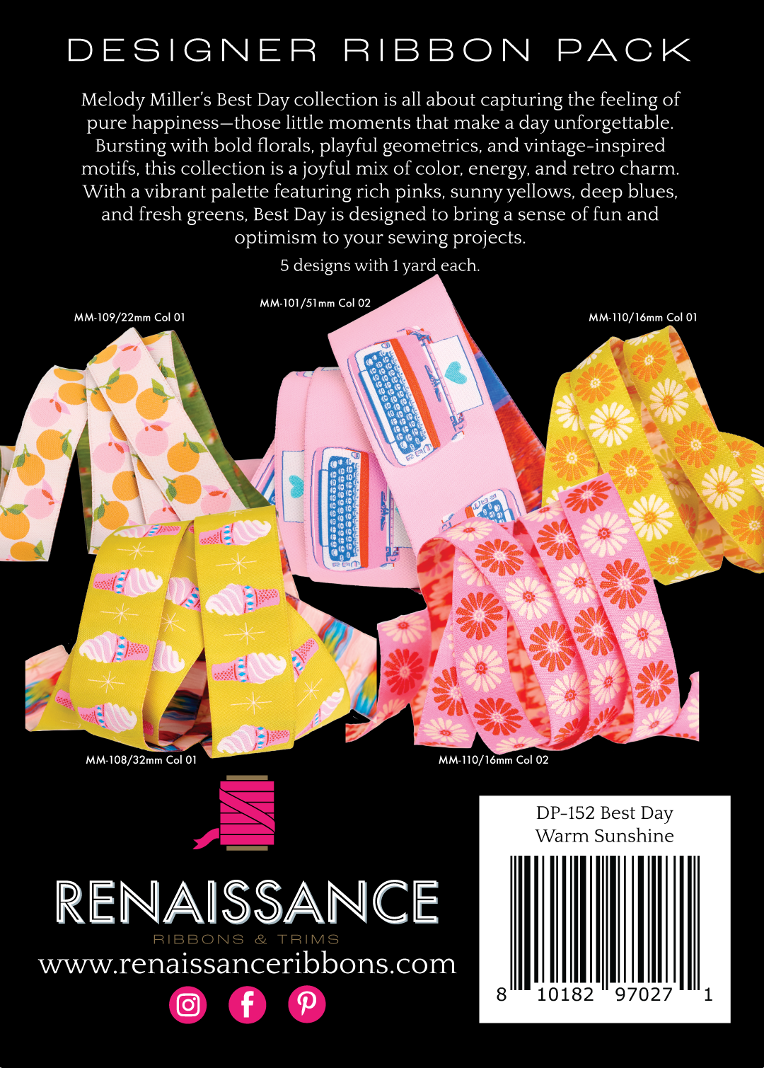 Ruby Star Society - Best Day Warm Sunshine - Designer Pack
