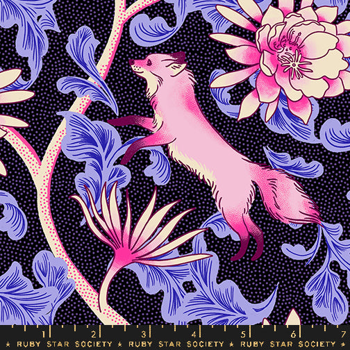 Glow Garden - Fox Bloom - Black- PRE-ORDER (DUE JULY 2025)