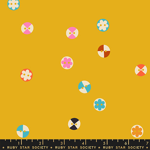1-800-Notion - Buttons - Goldenrod  **PRE-ORDER**