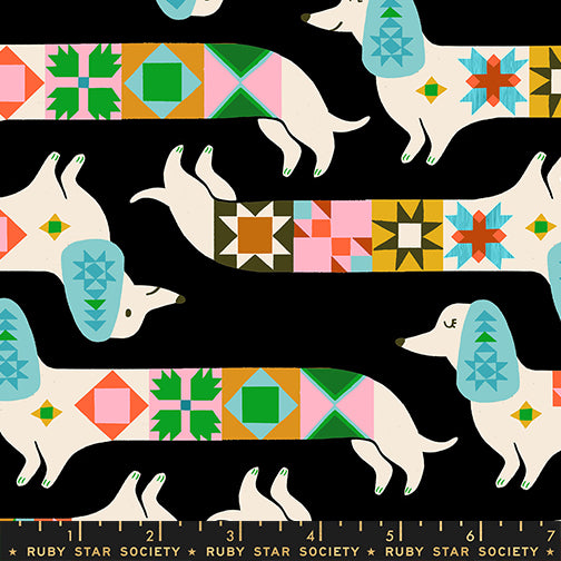 1-800-Notion - Quilty Dog - Soft Black  **PRE-ORDER**