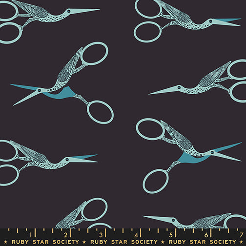 1-800-Notion - Stork Scissors - Soft Black  **PRE-ORDER**