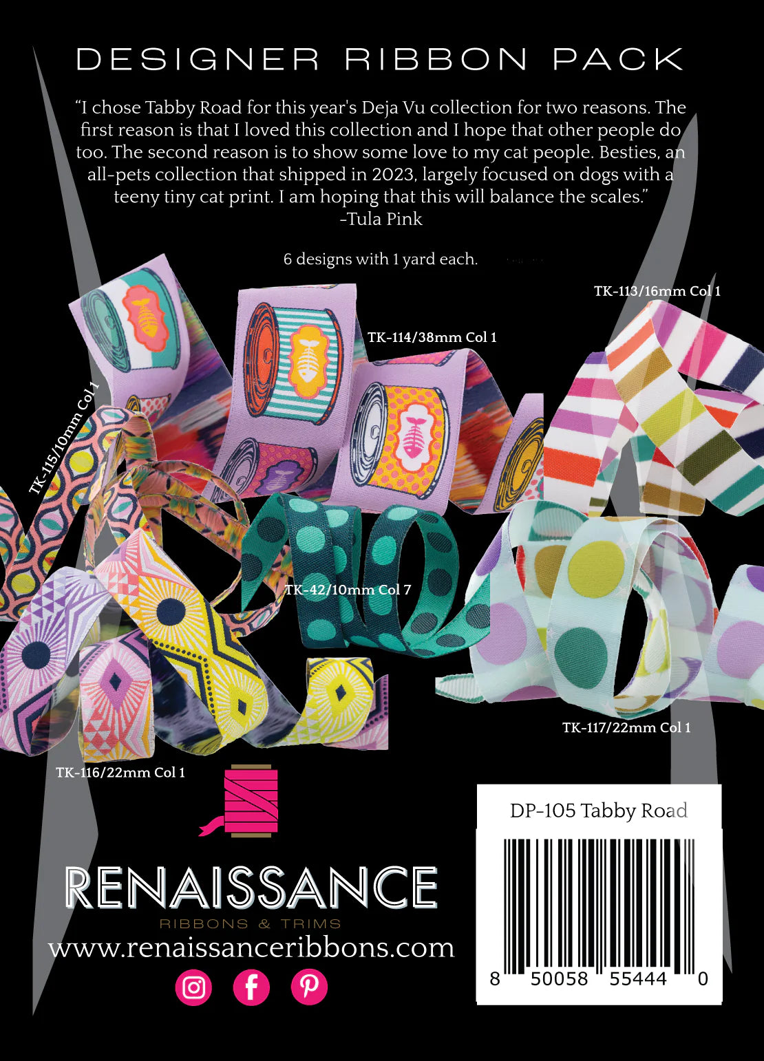 Tula Pink - Tabby Road Deja Vu - Designer Pack