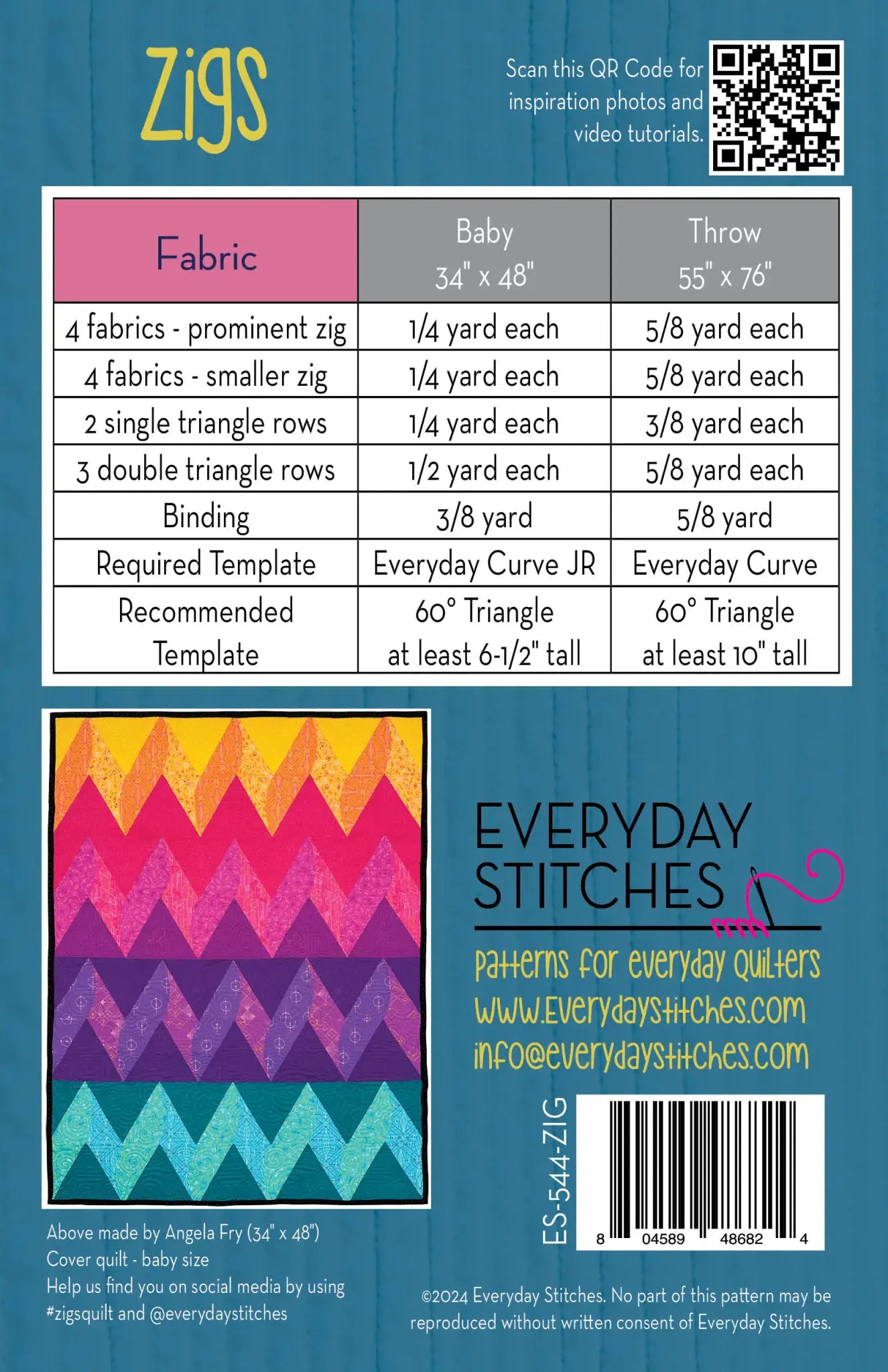 Zigs by Everyday Stitches